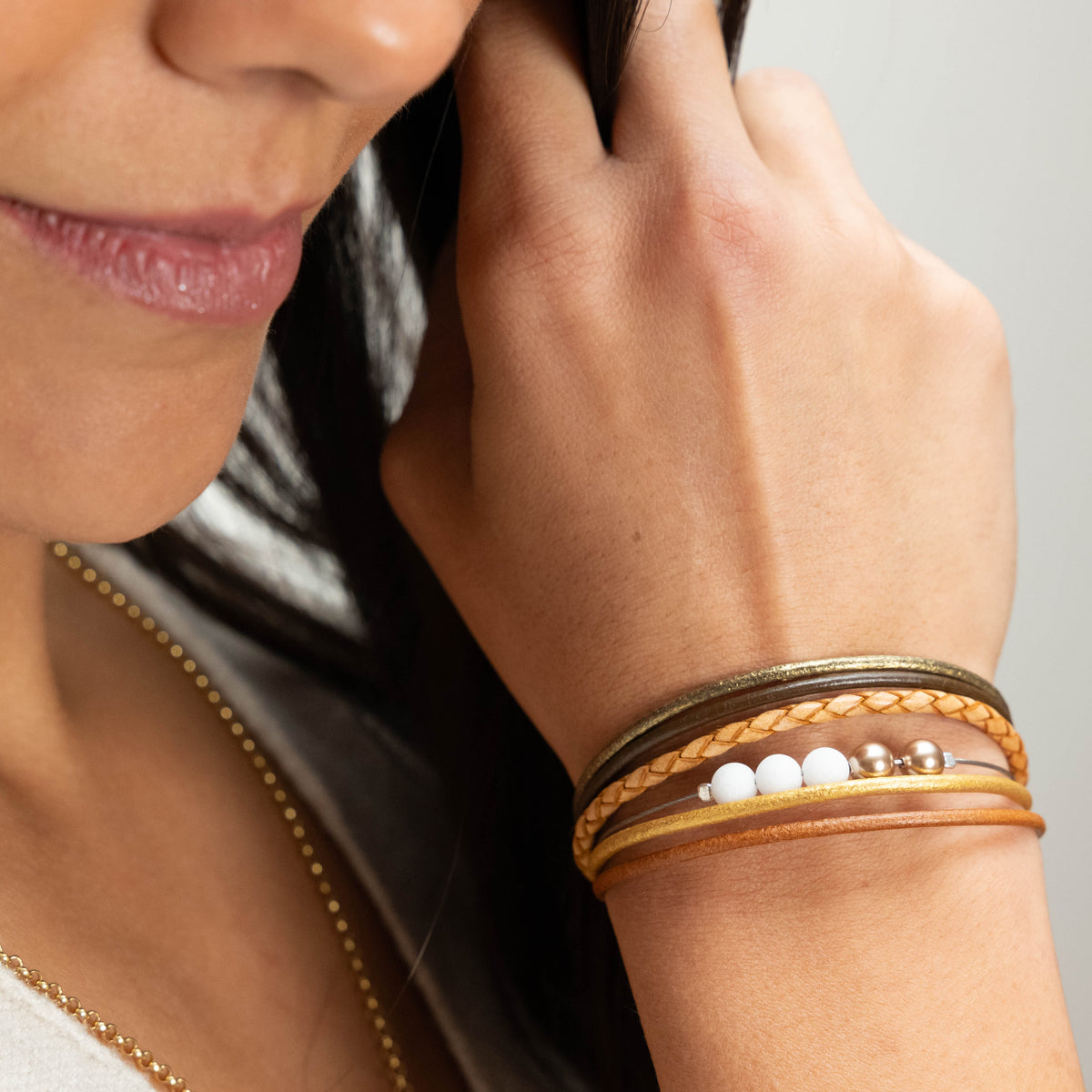 Armband &quot;lifestyle&quot; gold