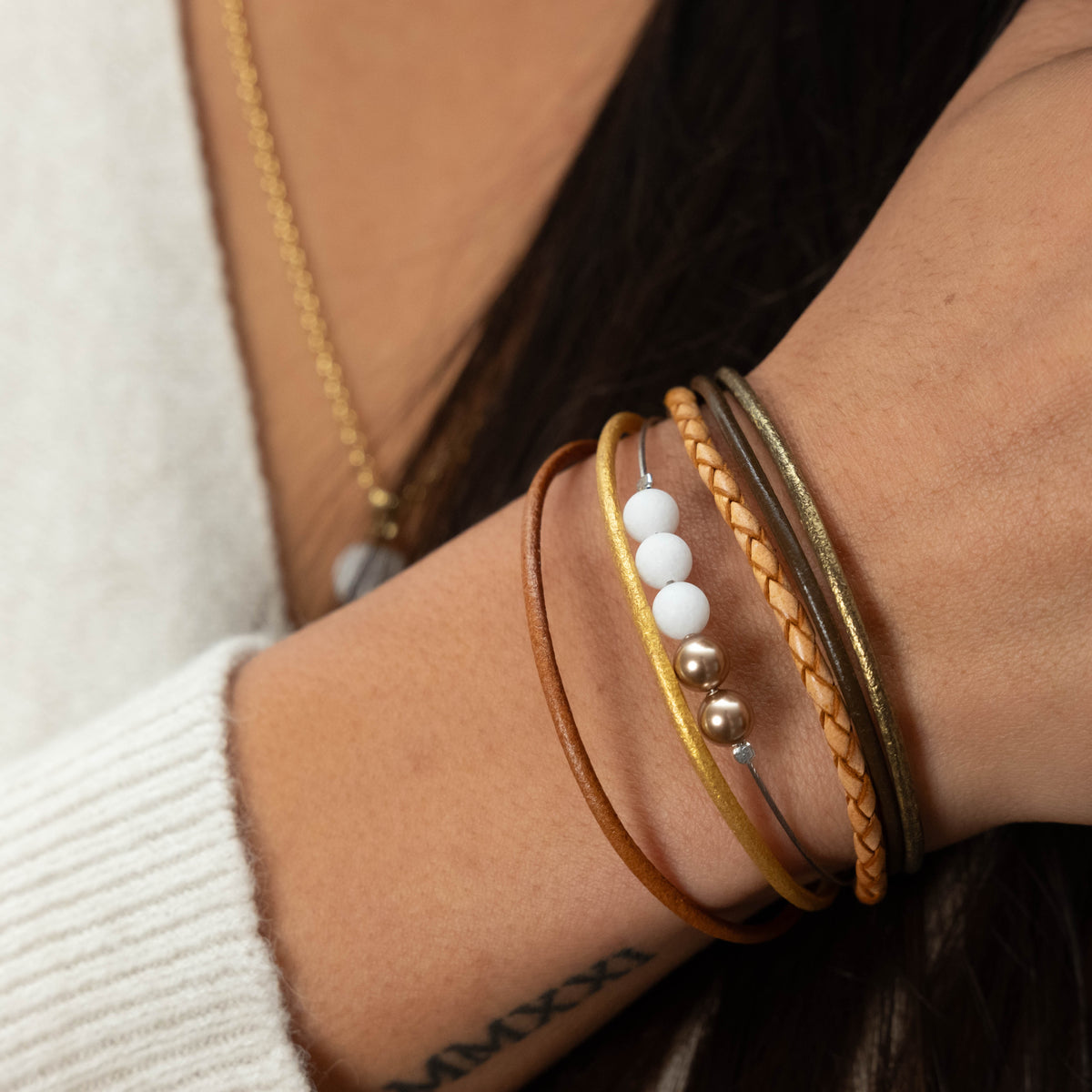 Armband &quot;lifestyle&quot; gold